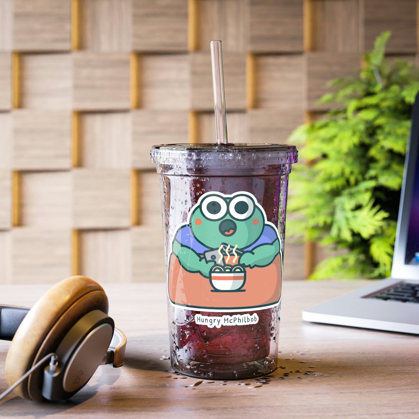 Hungry McPhilbob Suave Acrylic Cup