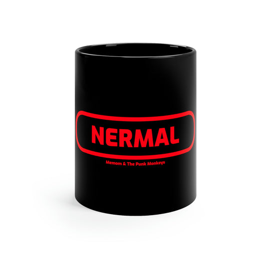 Nermal 11oz Black Mug