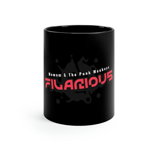 Filarious 11oz Black Mug