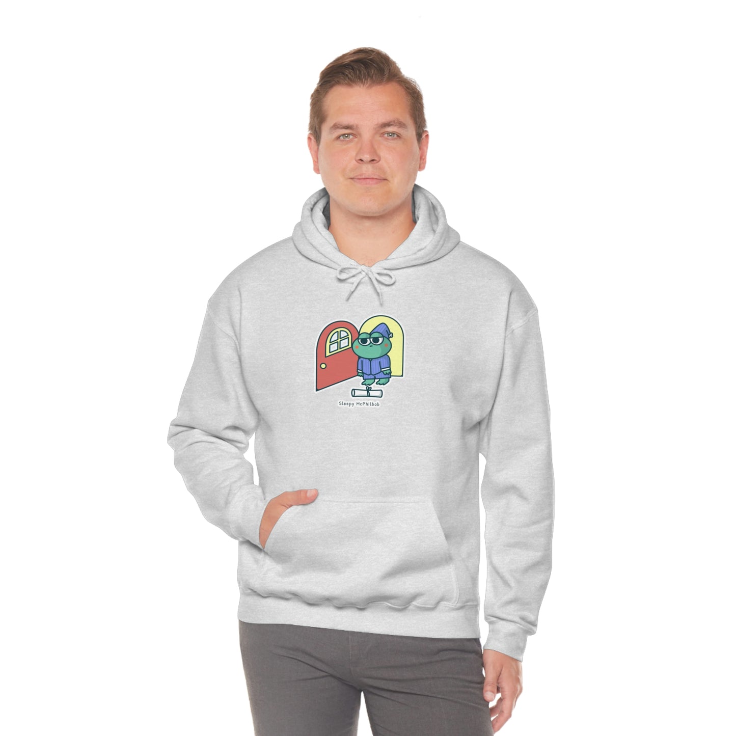 Sleepy McPhilbob Unisex Heavy Blend™ Hooded Sweatshirt