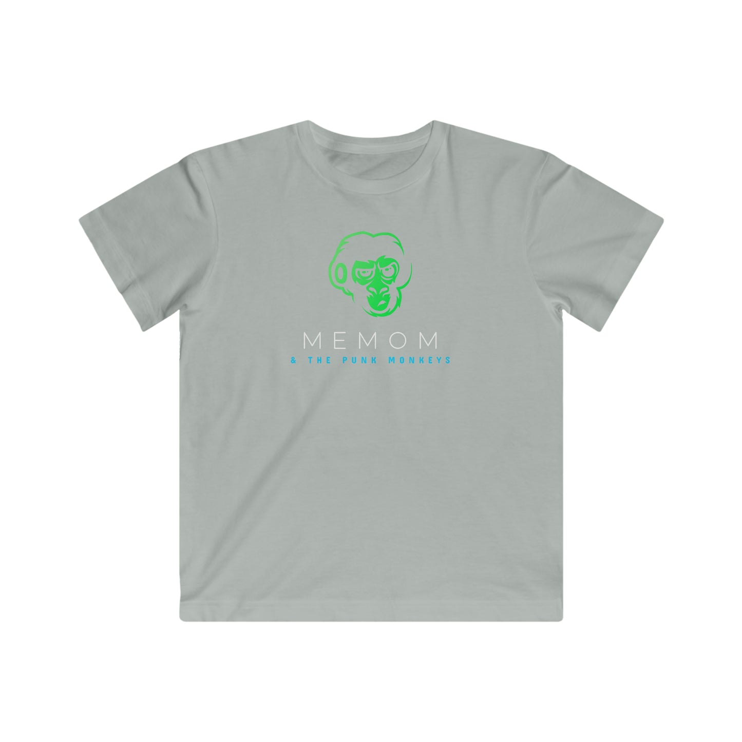 Memom & The Punk Monkeys Logo Kids Fine Jersey Tee