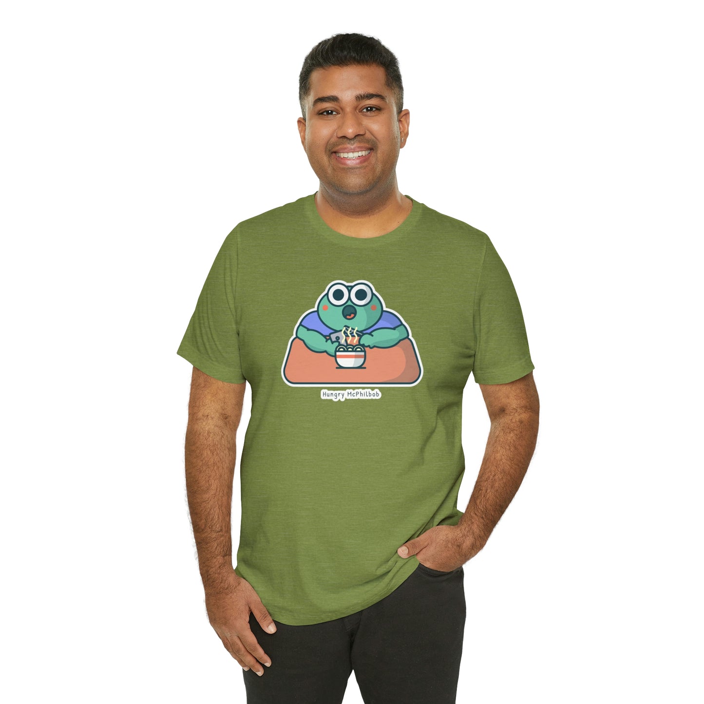Hungry McPhilbob Unisex Jersey Short Sleeve Tee