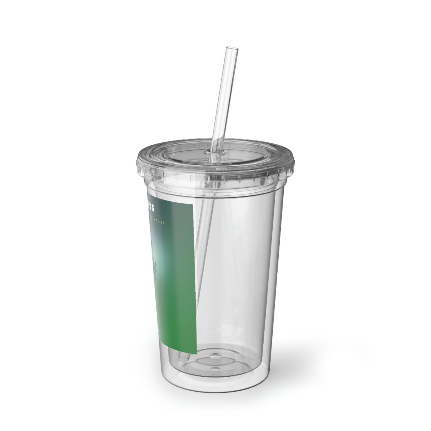 White Eyes Suave Acrylic Cup