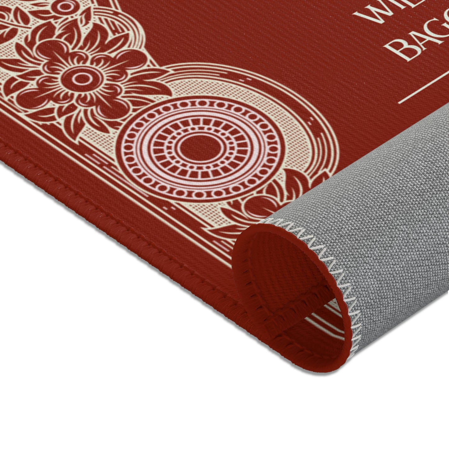 Wilbo Baggins Red Area Rugs