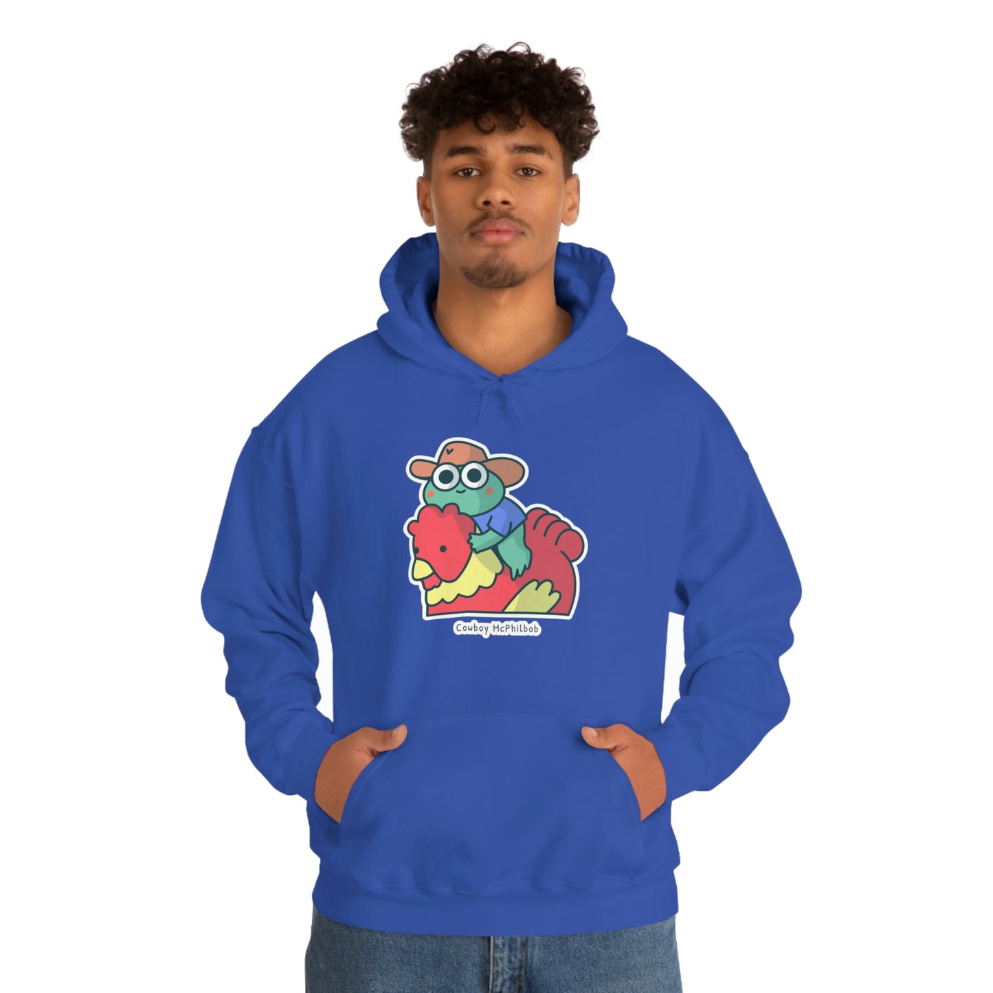 Cowboy McPhilbob Unisex Heavy Blend™ Hooded Sweatshirt