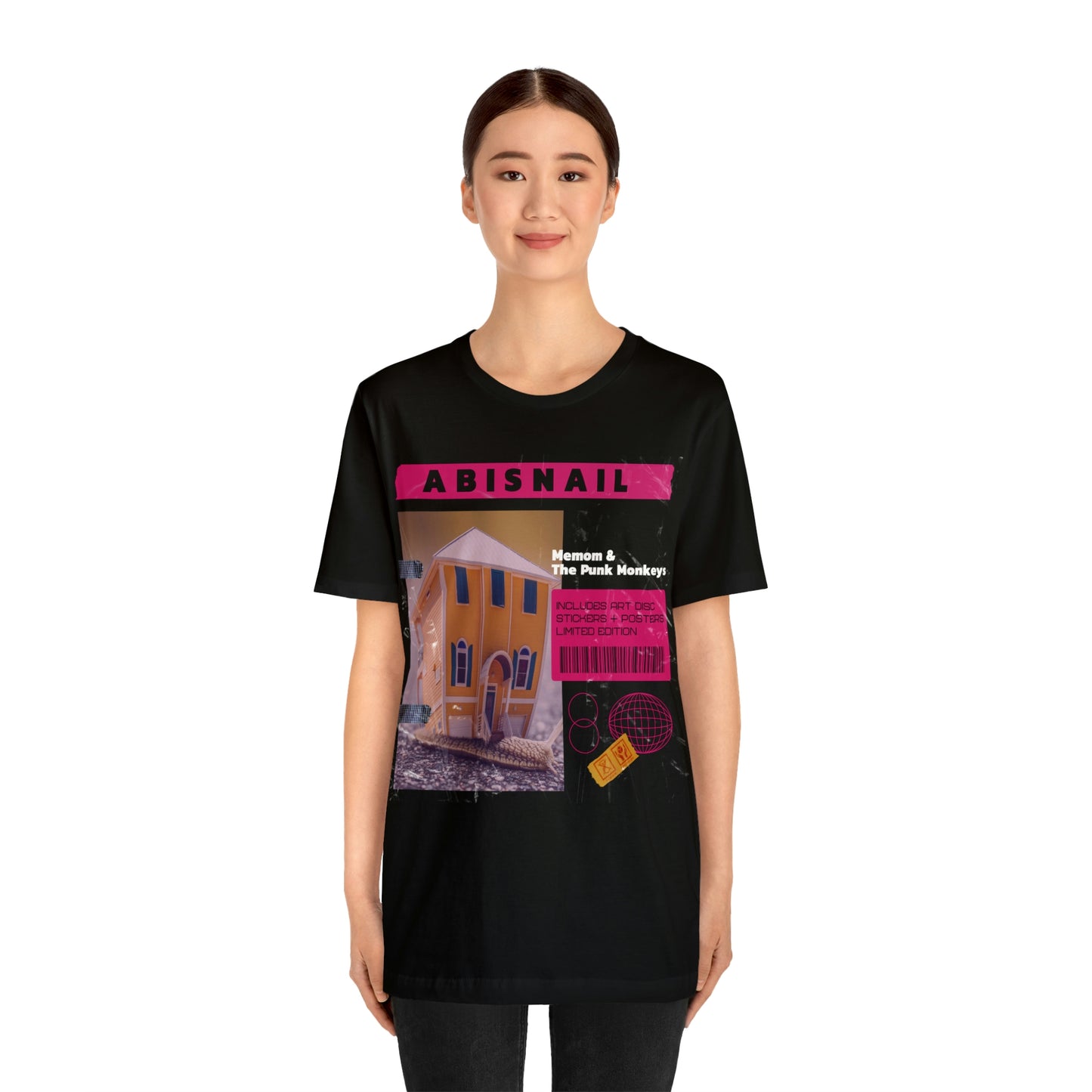 Abisnail Unisex Jersey Short Sleeve Tee