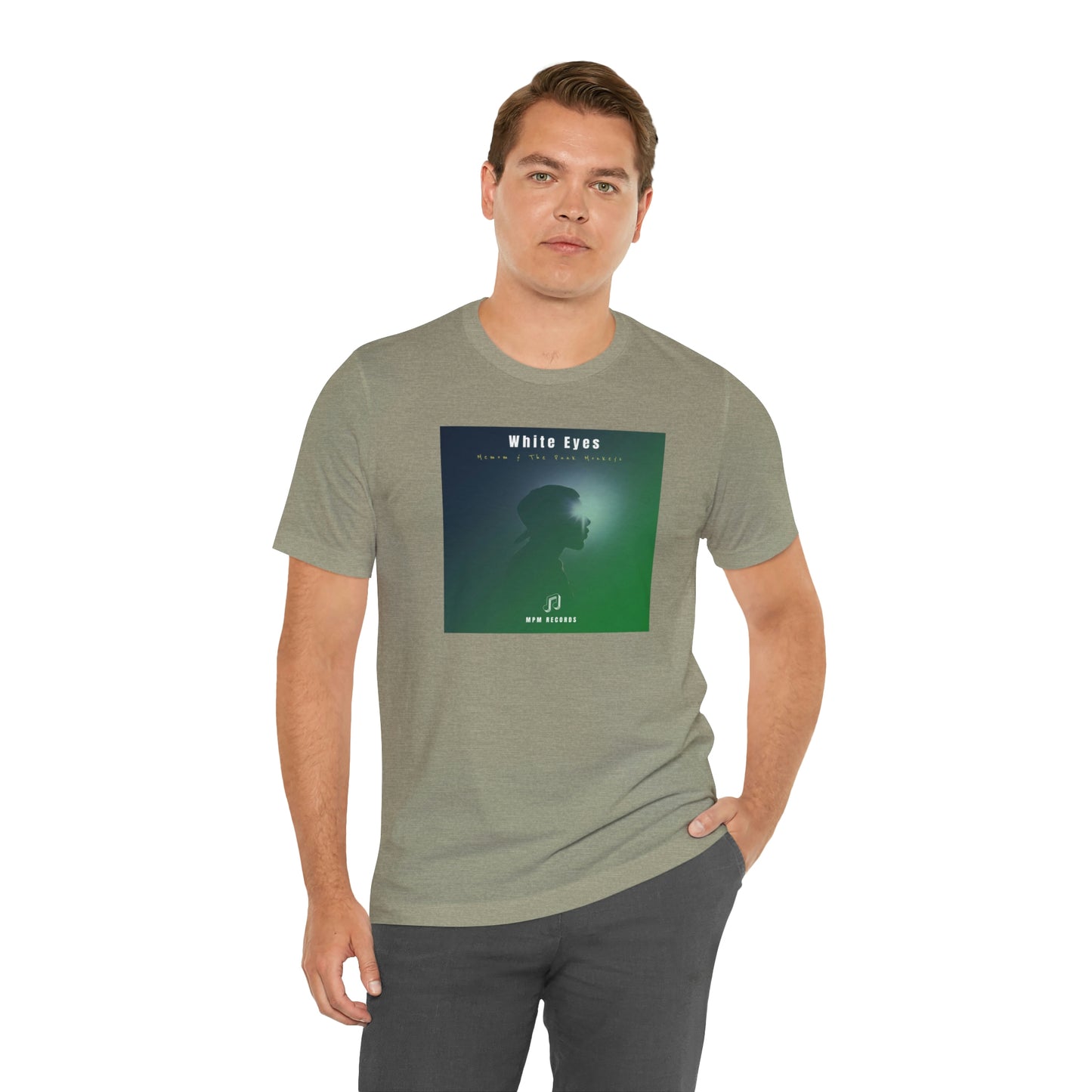 White Eyes Unisex Jersey Short Sleeve Tee