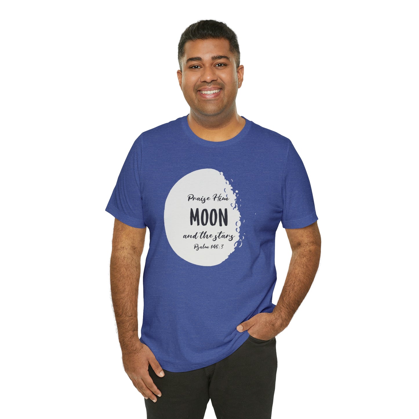 The Moon Unisex Jersey Short Sleeve Tee