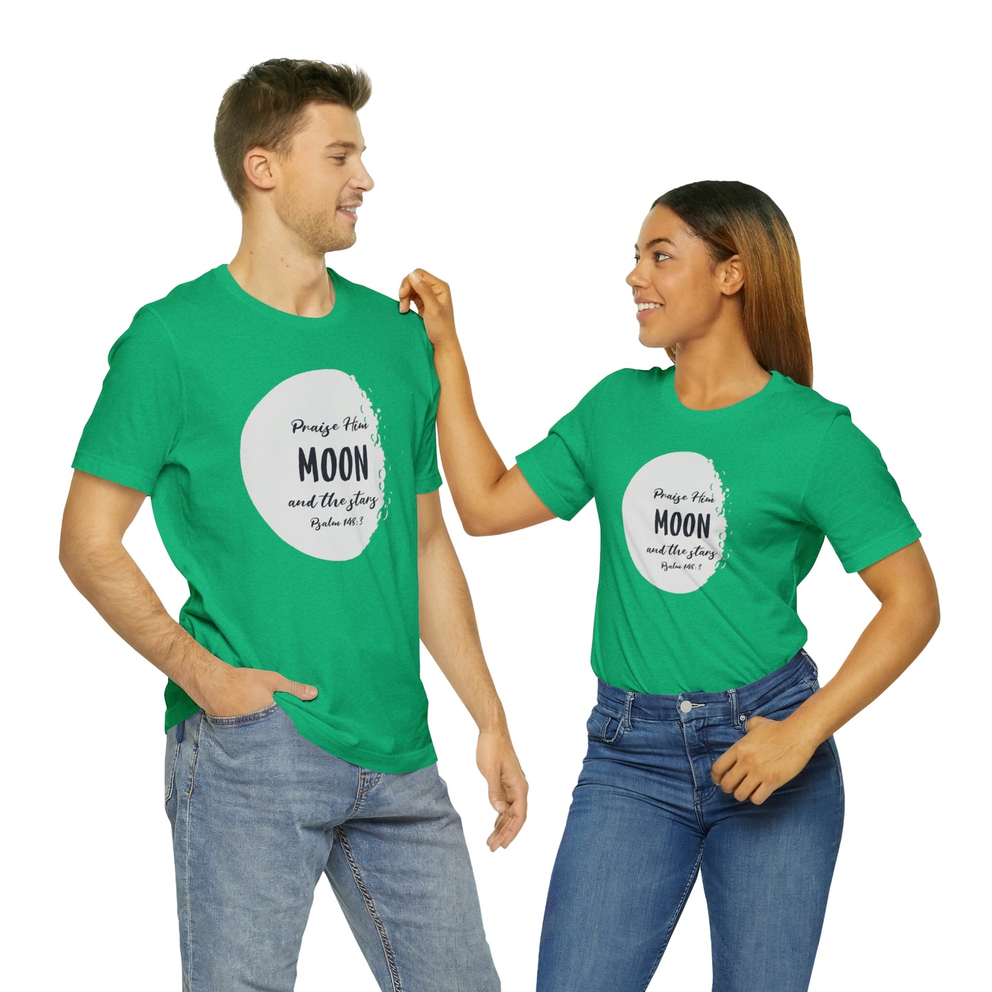 The Moon Unisex Jersey Short Sleeve Tee