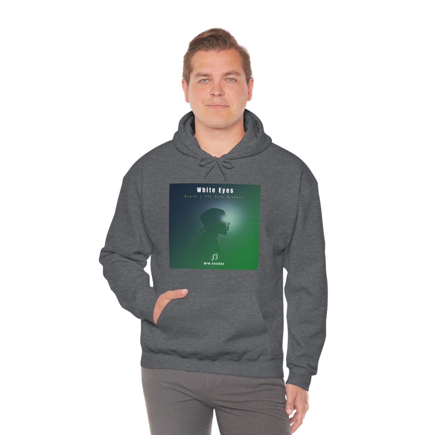 White Eyes Unisex Heavy Blend™ Hooded Sweatshirt