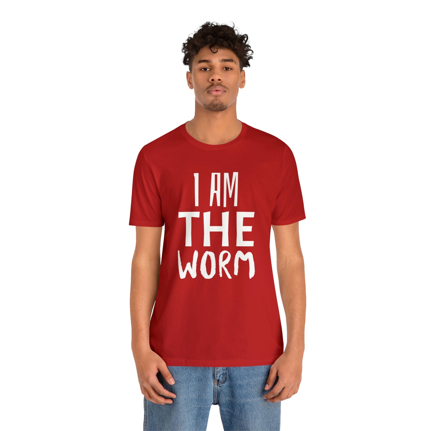 I Am The Worm Unisex Jersey Short Sleeve Tee