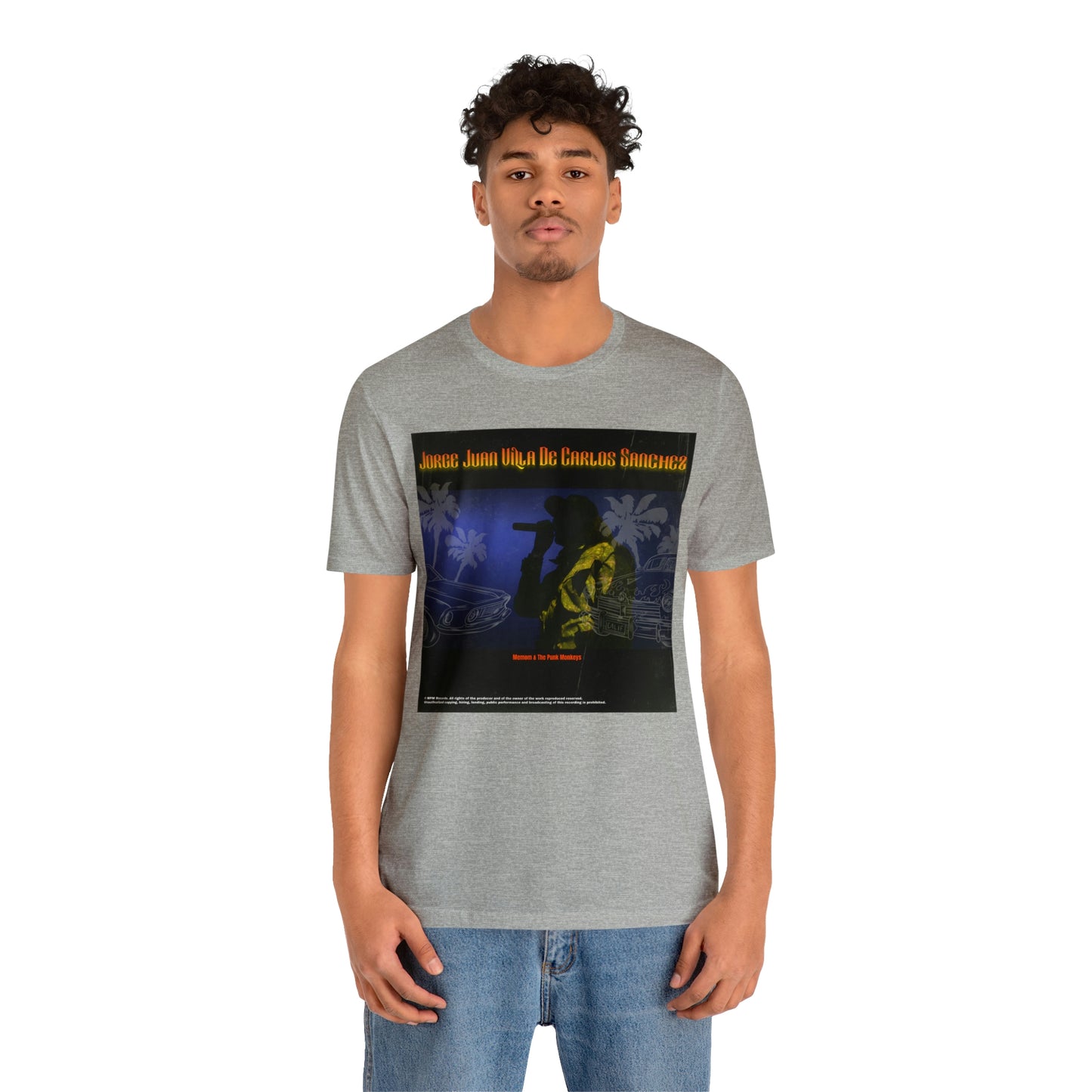 Jorge Juan Villa De Carlos Sanchez Unisex Jersey Short Sleeve Tee