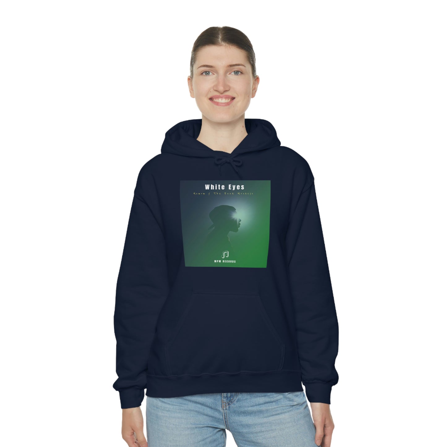 White Eyes Unisex Heavy Blend™ Hooded Sweatshirt