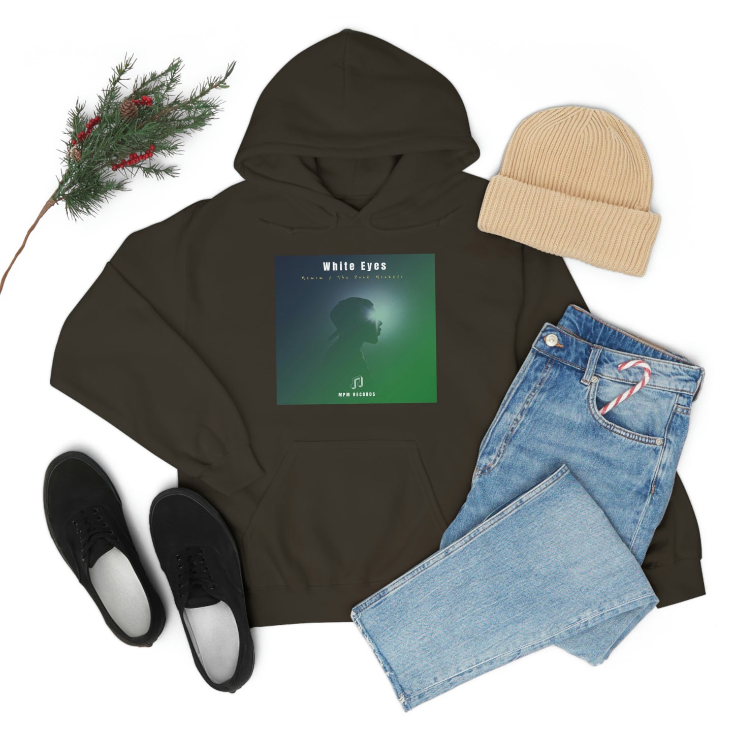 White Eyes Unisex Heavy Blend™ Hooded Sweatshirt