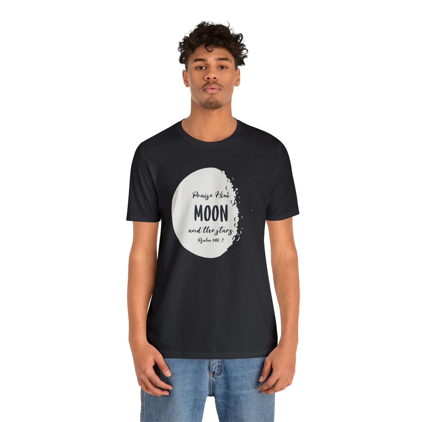 The Moon Unisex Jersey Short Sleeve Tee