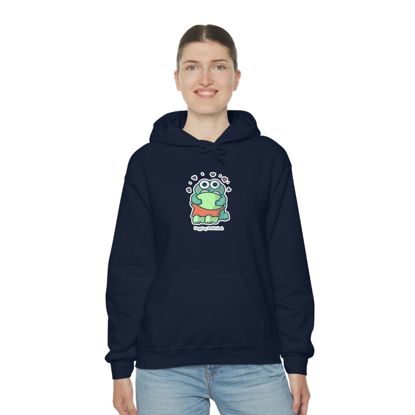 Hugging McPhilbob Unisex Heavy Blend™ Hooded Sweatshirt