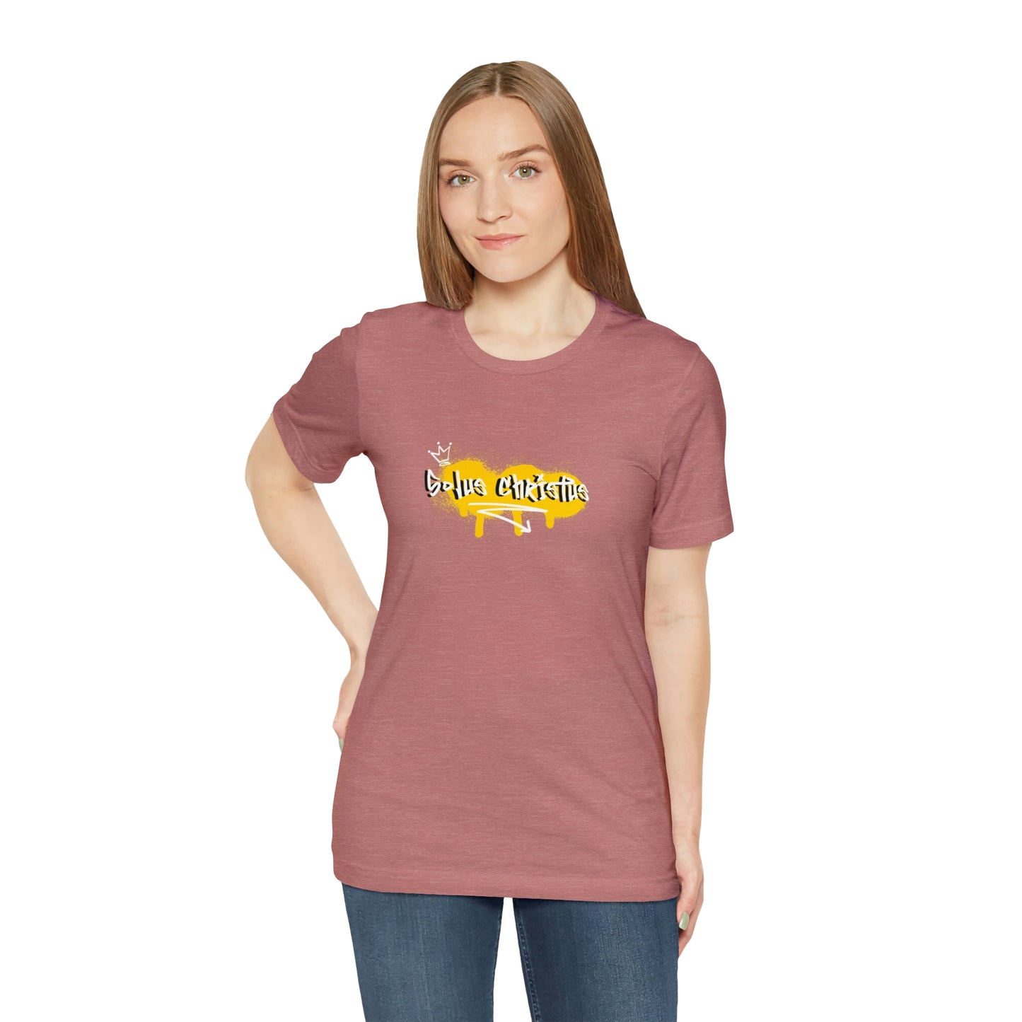 Solus Christus Unisex Jersey Short Sleeve Tee