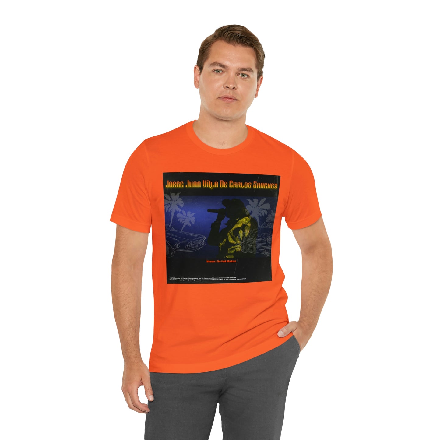 Jorge Juan Villa De Carlos Sanchez Unisex Jersey Short Sleeve Tee