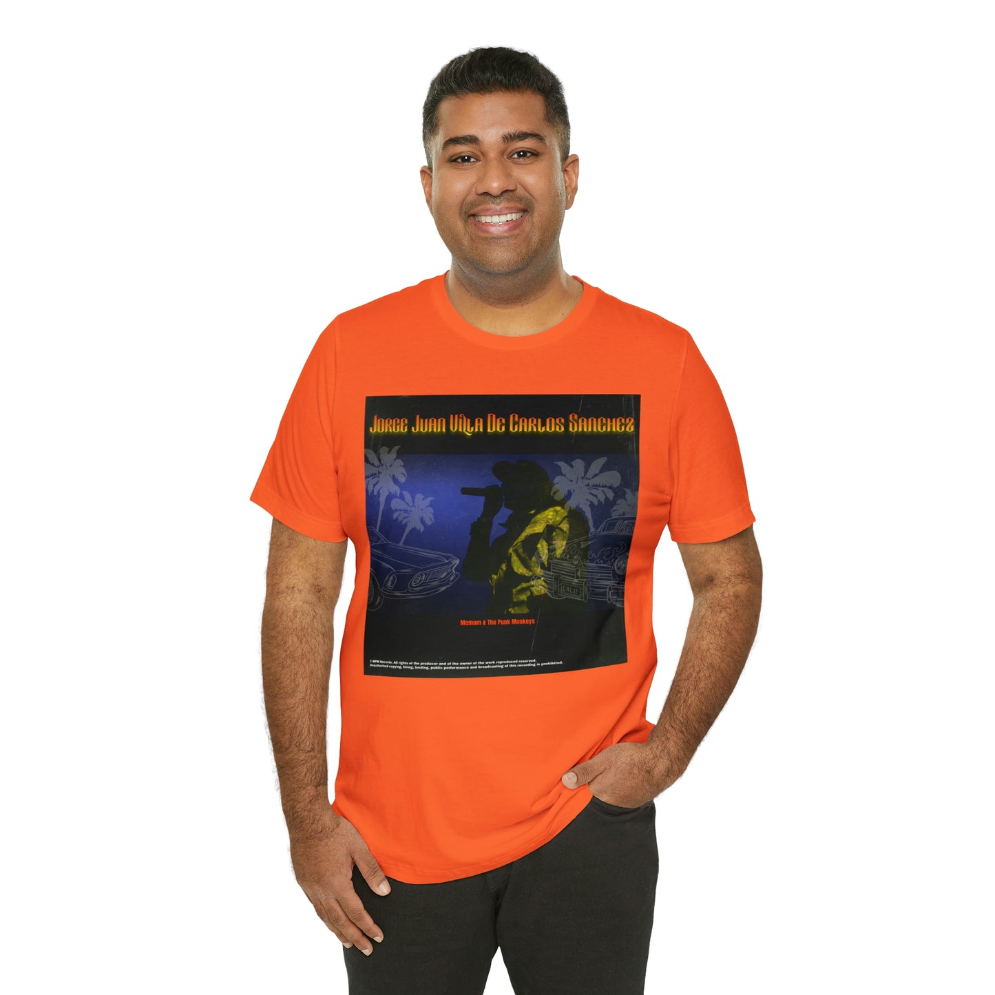 Jorge Juan Villa De Carlos Sanchez Unisex Jersey Short Sleeve Tee