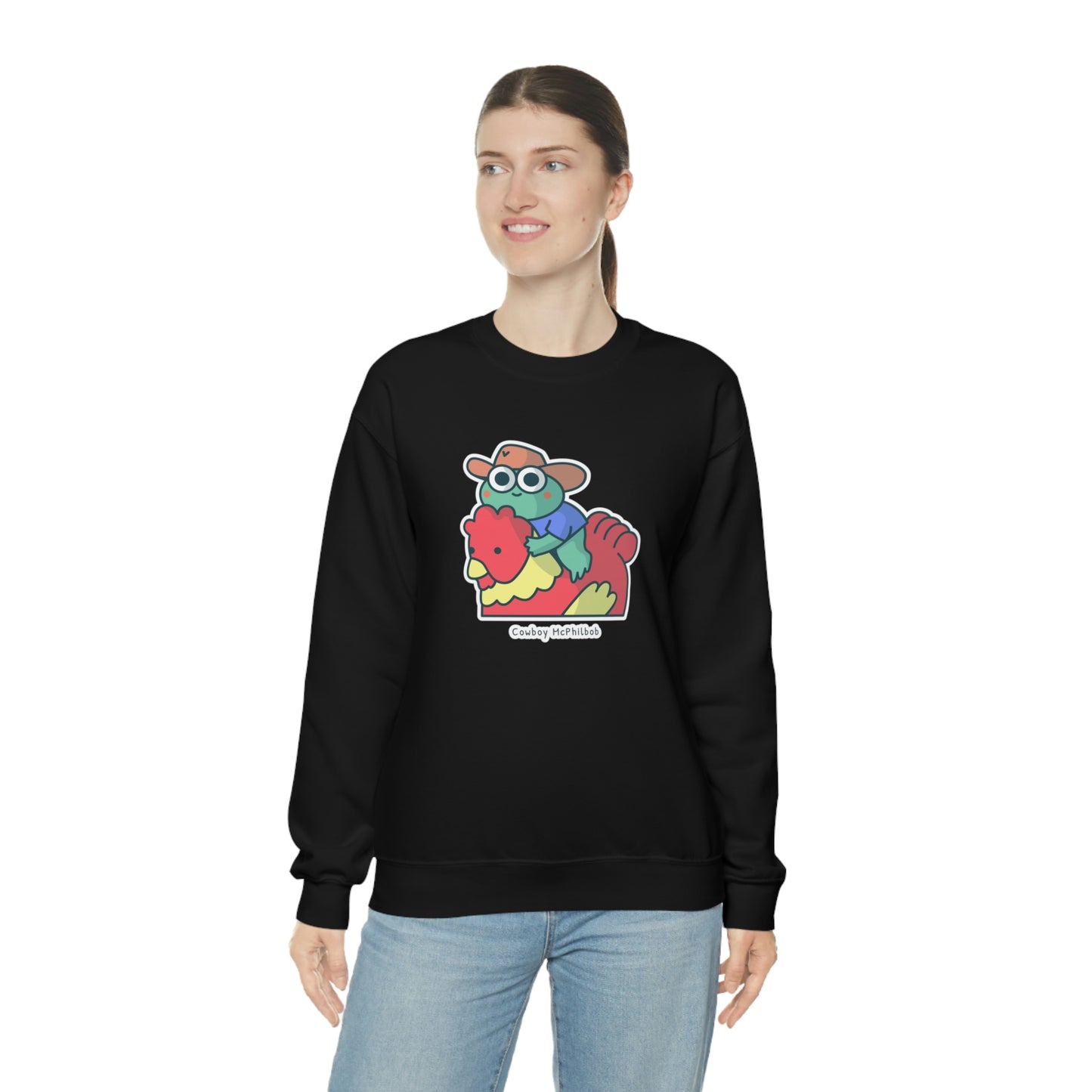 Cowboy McPhilbob Unisex Heavy Blend™ Crewneck Sweatshirt