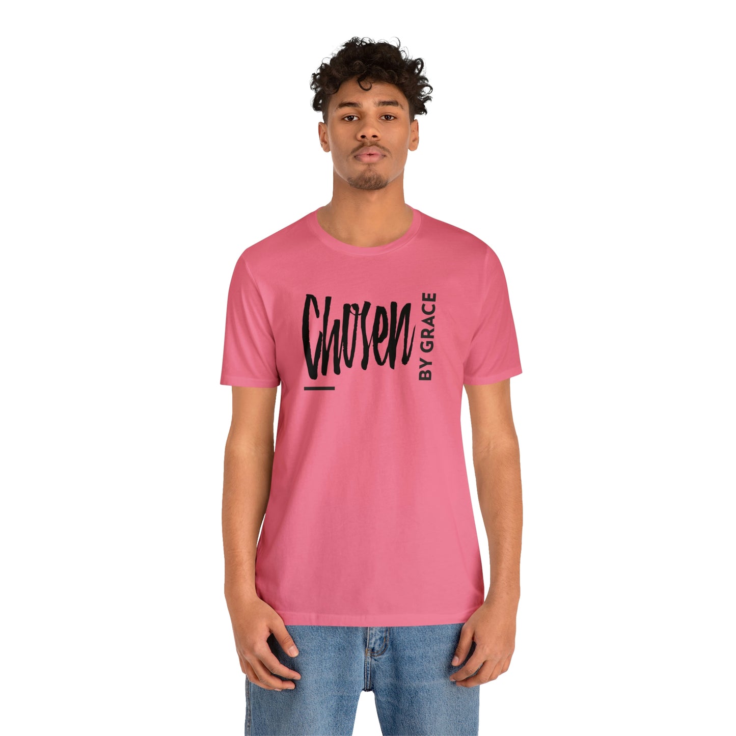 Chosen By Grace Sideways Unisex Jersey Short Sleeve Tee