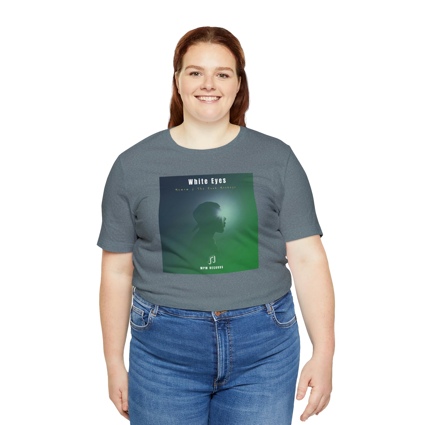 White Eyes Unisex Jersey Short Sleeve Tee