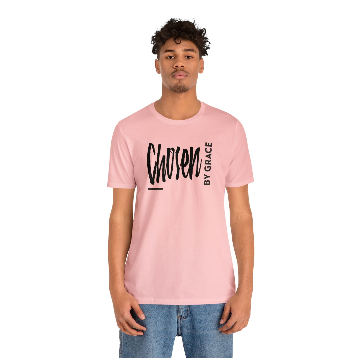 Chosen By Grace Sideways Unisex Jersey Short Sleeve Tee