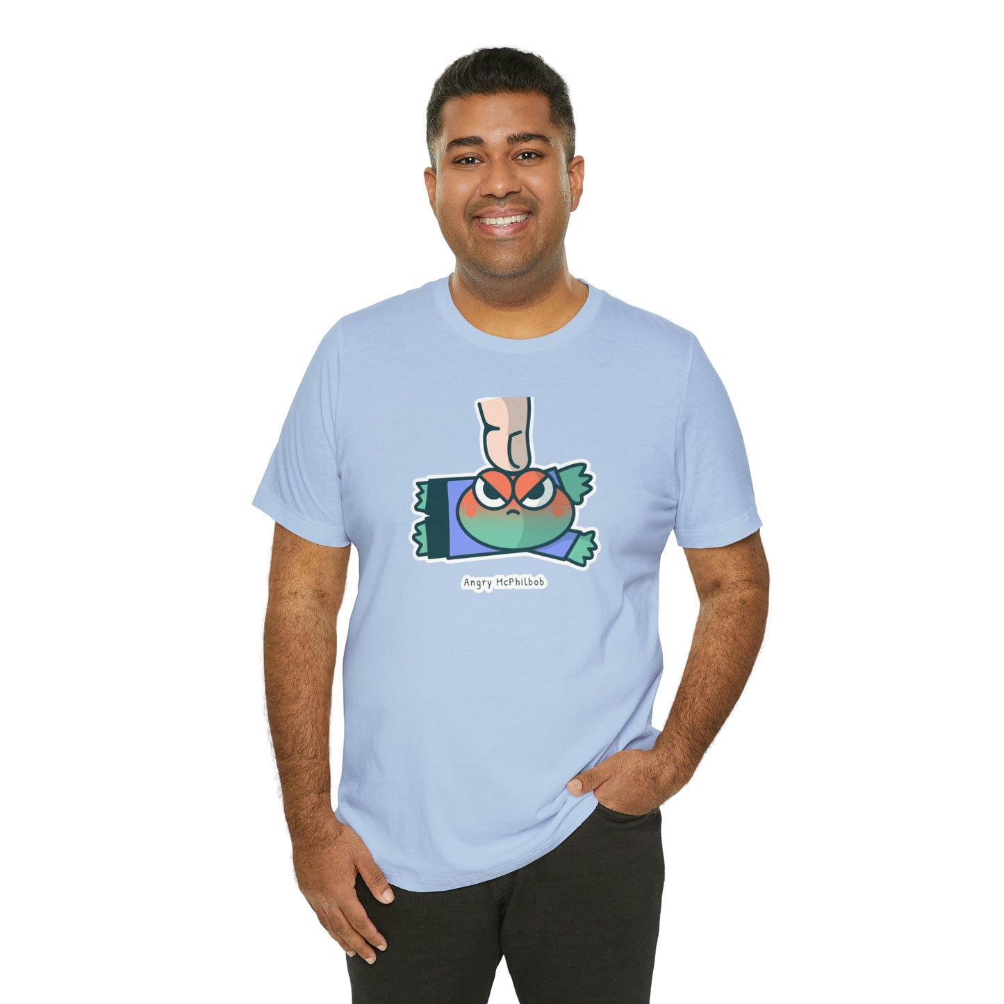 Angry McPhilbob Unisex Jersey Short Sleeve Tee