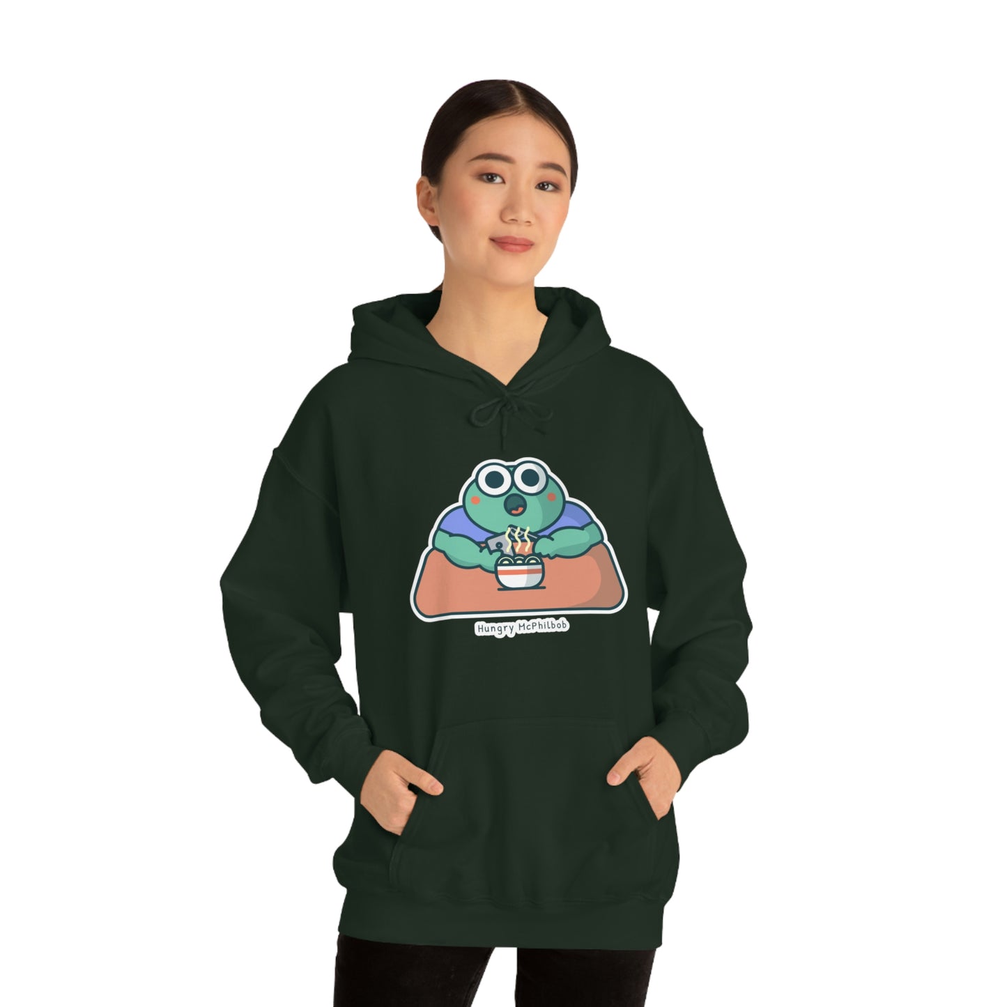 Hungry McPhilbob Unisex Heavy Blend™ Hooded Sweatshirt