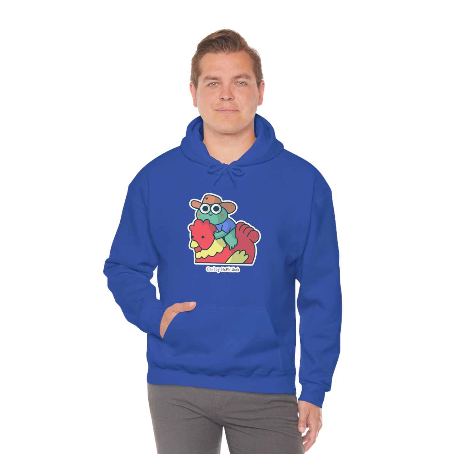 Cowboy McPhilbob Unisex Heavy Blend™ Hooded Sweatshirt