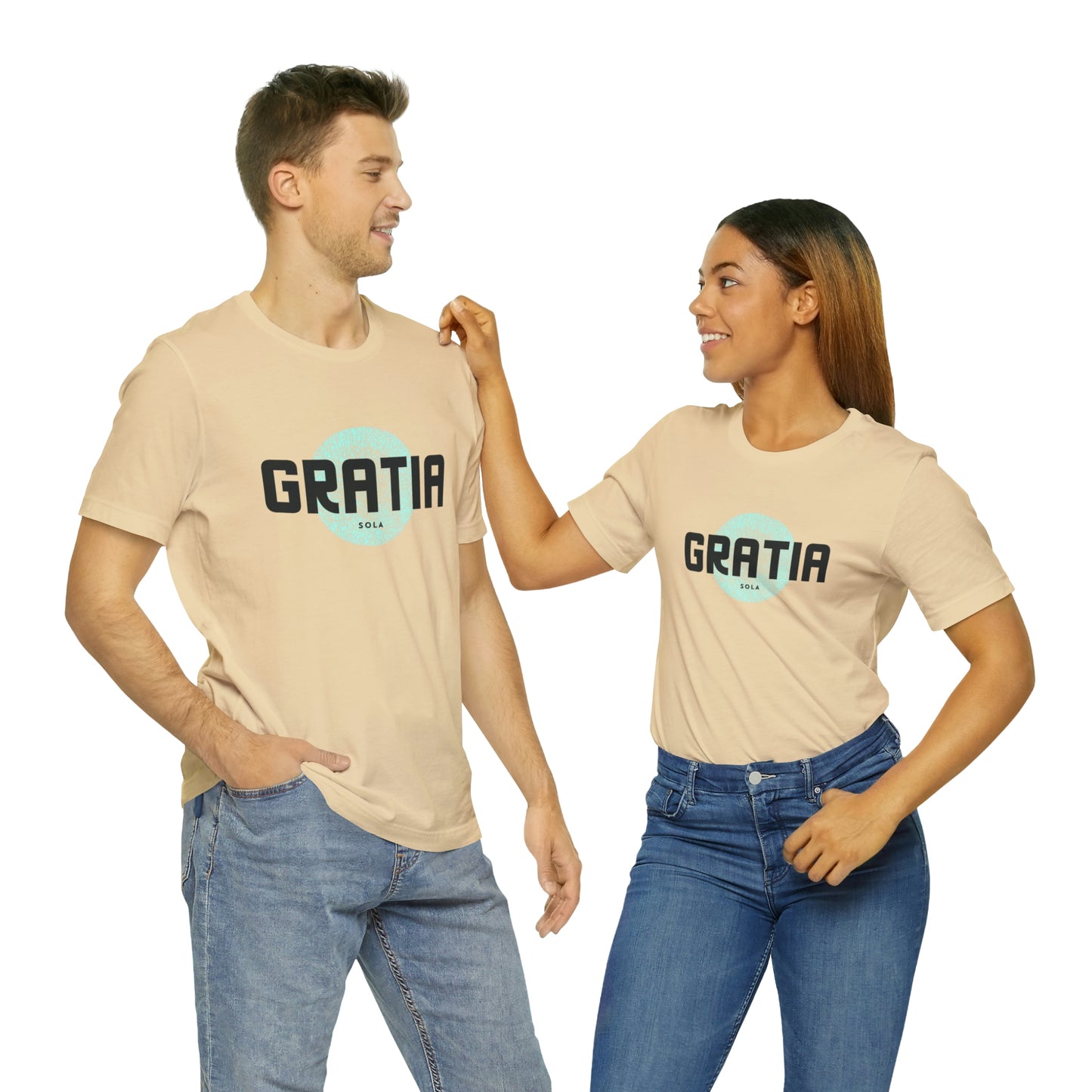Sola Gratia Unisex Jersey Short Sleeve Tee