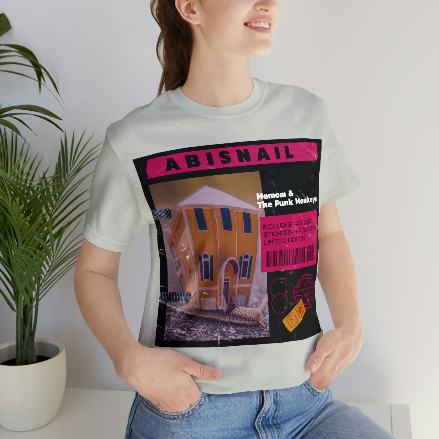 Abisnail Unisex Jersey Short Sleeve Tee