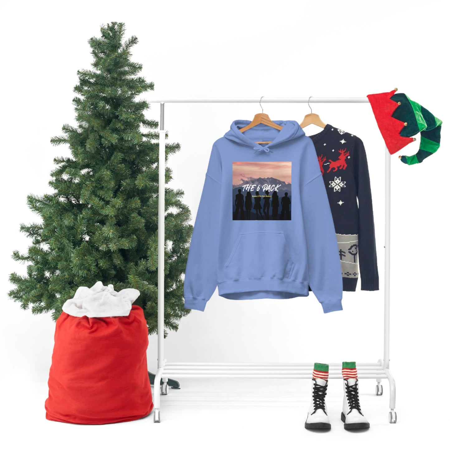 The 6 Pack Unisex Heavy Blend™ Hooded Sweatshirt
