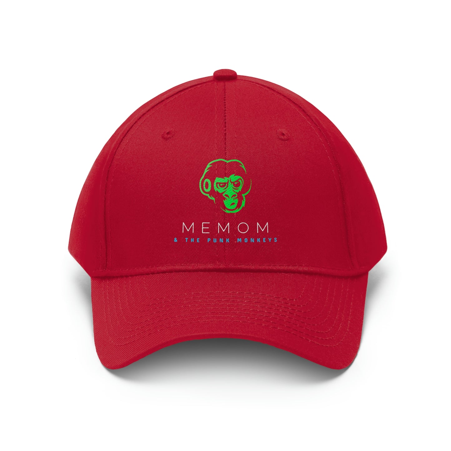 Memom & The Punk Monkeys Unisex Twill Hat