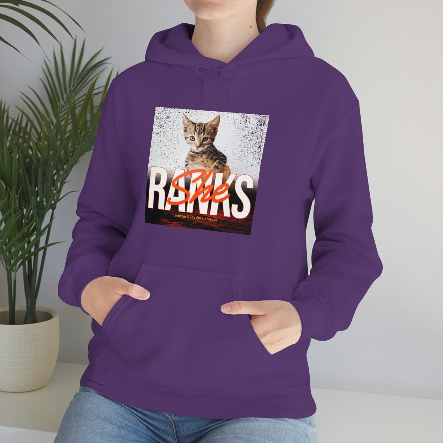 She Ranks Unisex Heavy Blend™ Hooded Sweatshirt