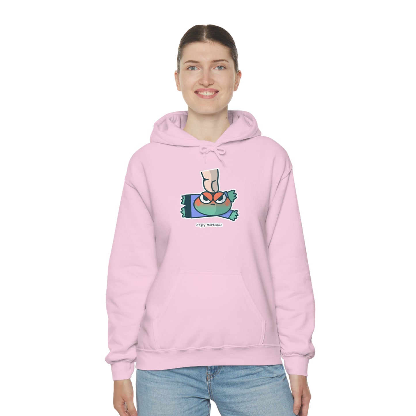 Angry McPhilbob Unisex Heavy Blend™ Hooded Sweatshirt