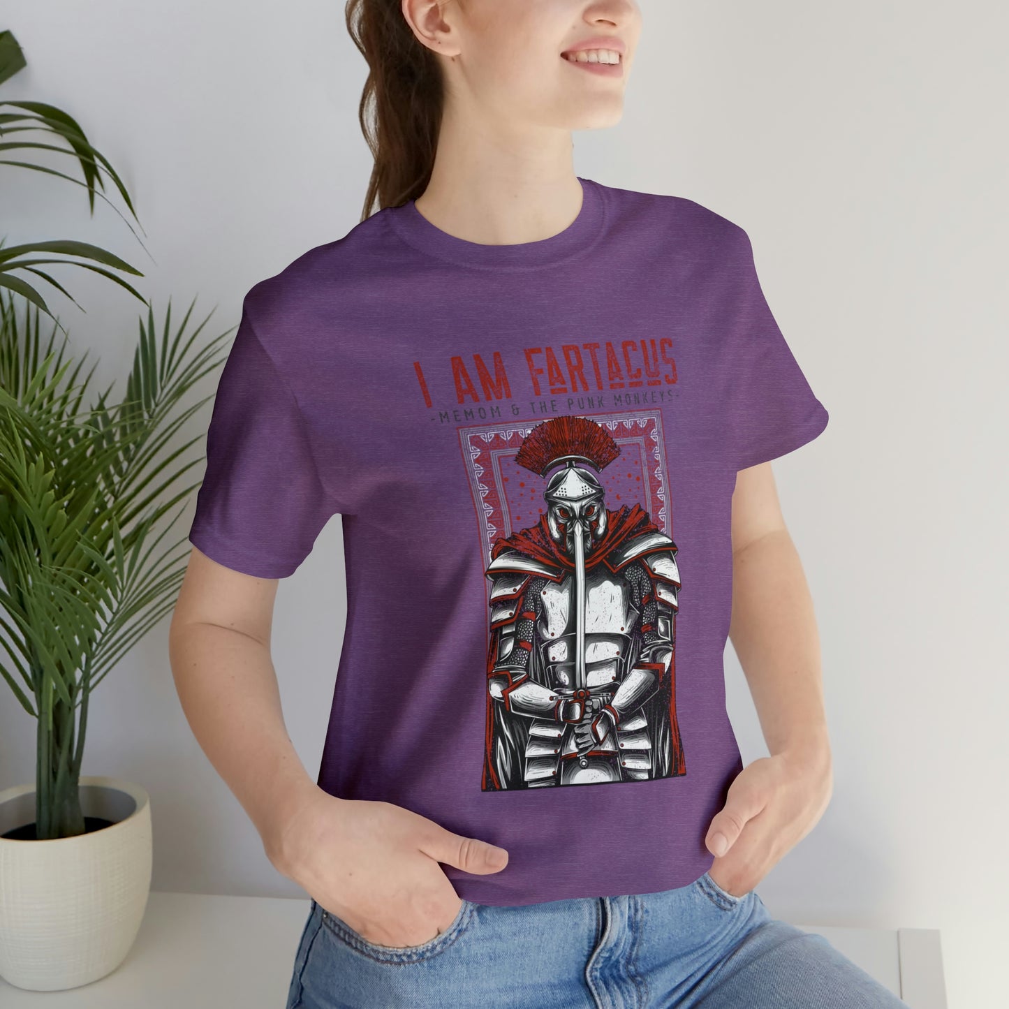 I Am Fartacus Unisex Jersey Short Sleeve Tee