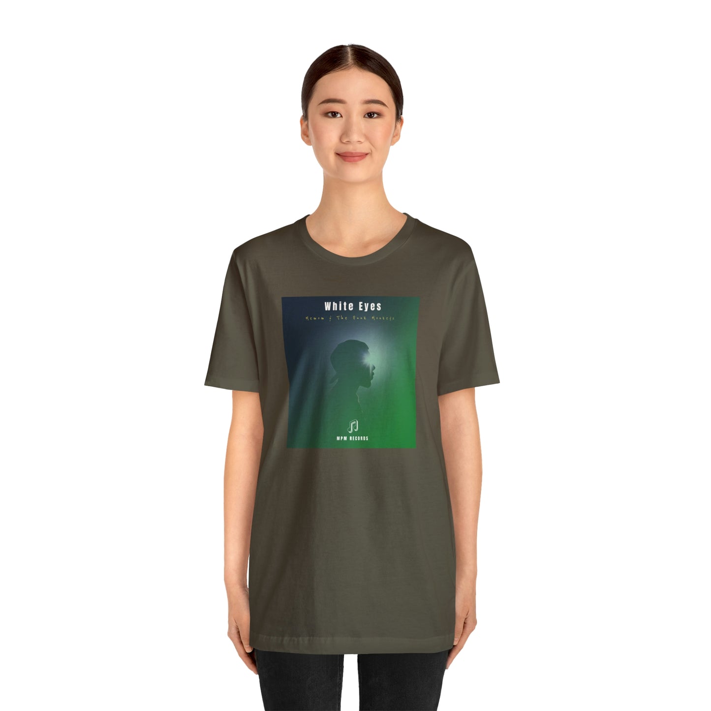 White Eyes Unisex Jersey Short Sleeve Tee