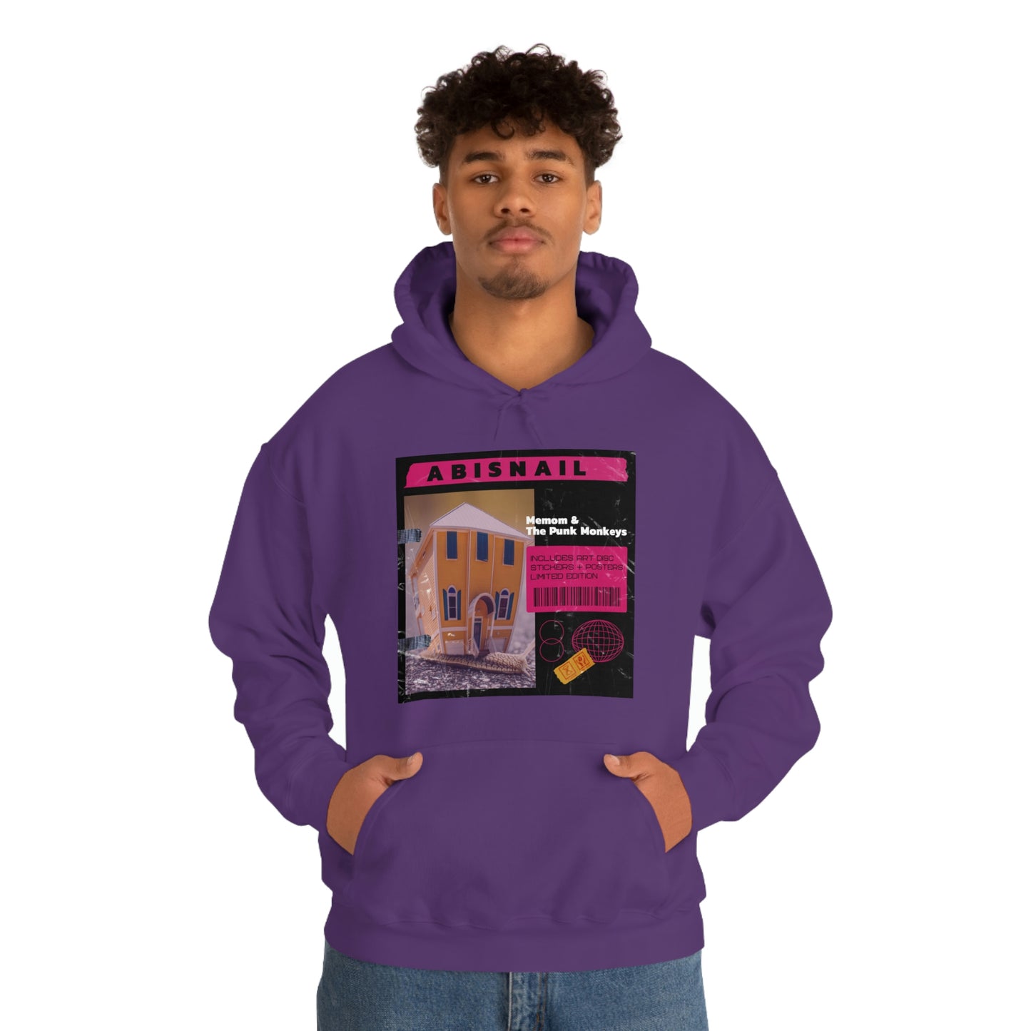 Abisnail Unisex Heavy Blend™ Hooded Sweatshirt