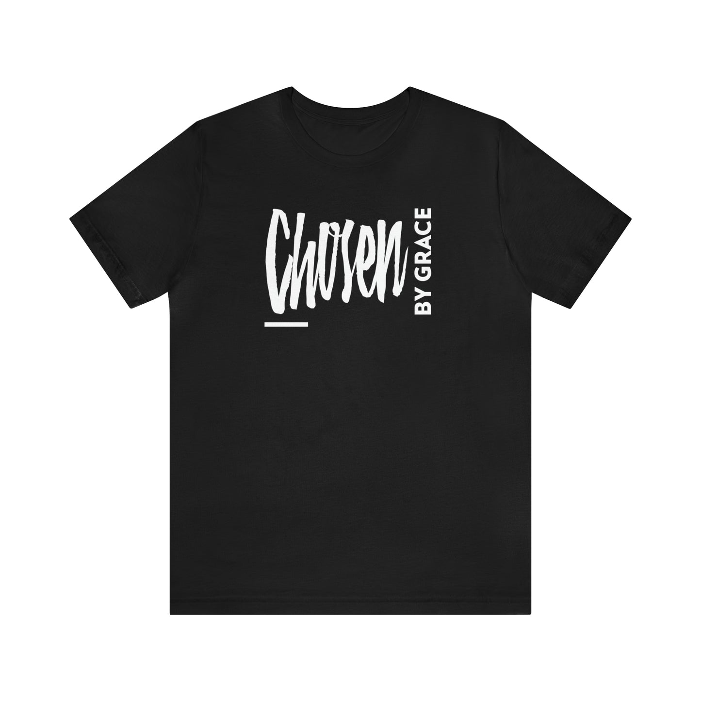Chosen By Grace Sideways Unisex Jersey Short Sleeve Tee