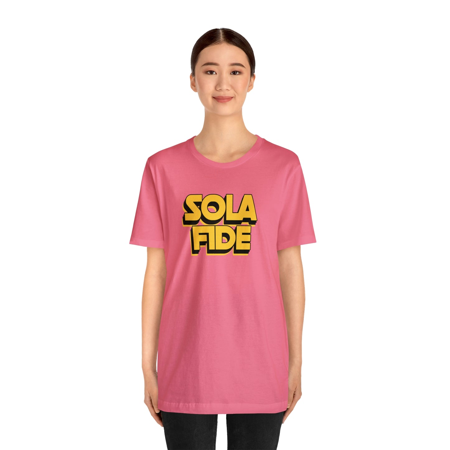 Sola Fide SW Unisex Jersey Short Sleeve Tee