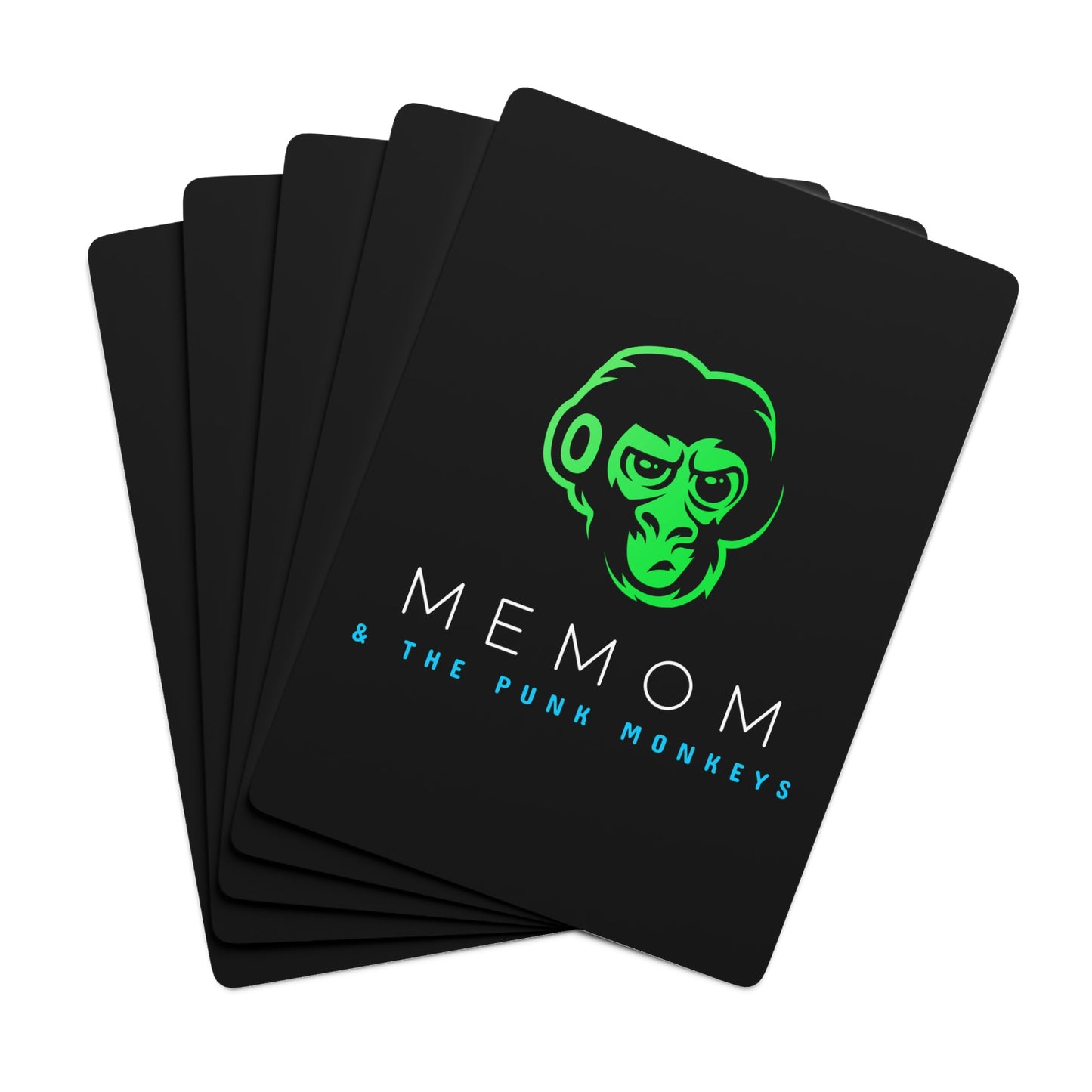 Memom & The Punk Monkeys Playing Cards