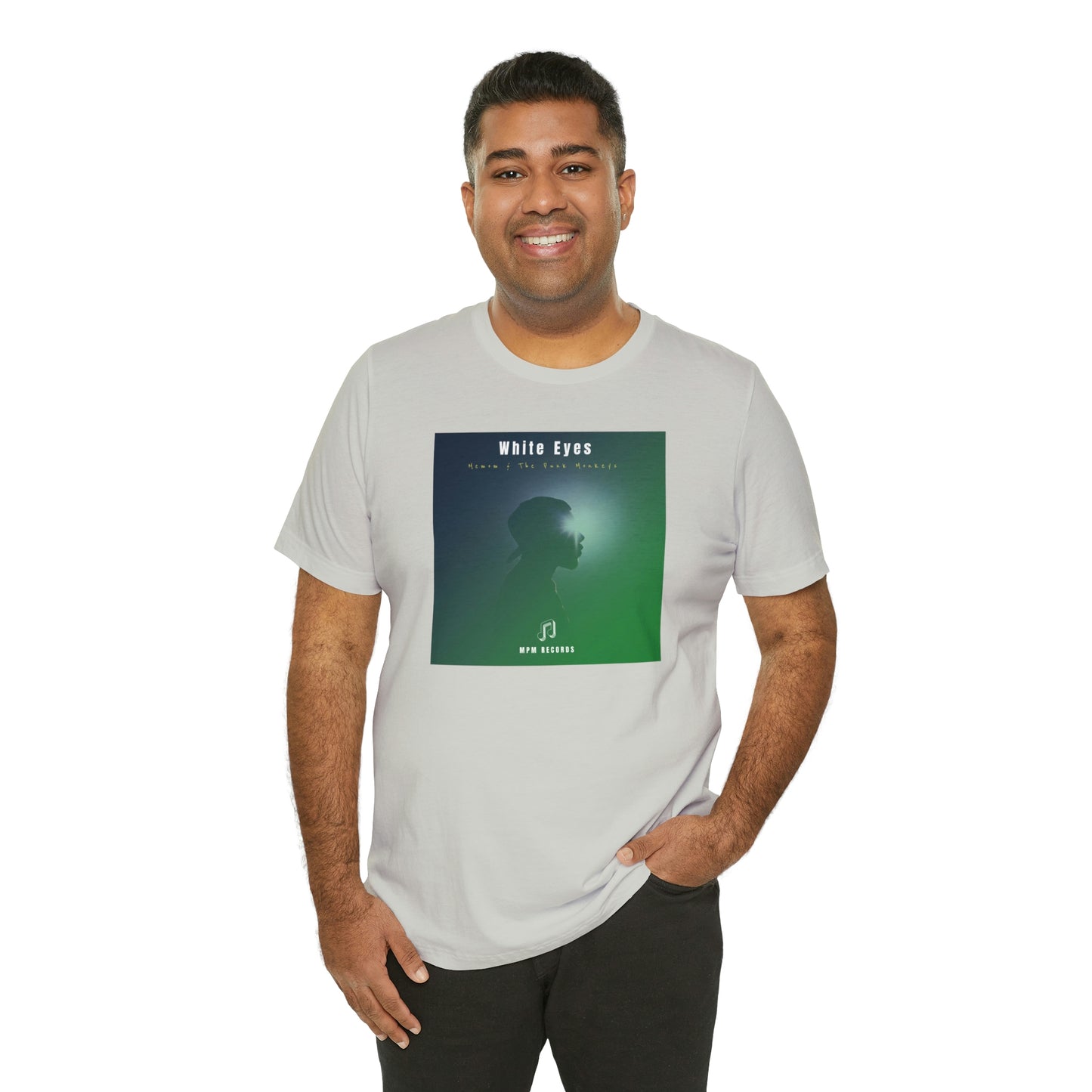 White Eyes Unisex Jersey Short Sleeve Tee