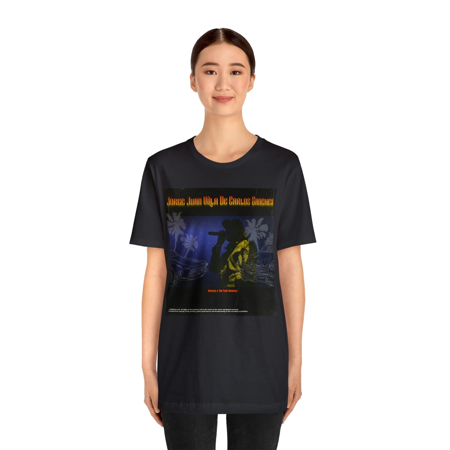 Jorge Juan Villa De Carlos Sanchez Unisex Jersey Short Sleeve Tee