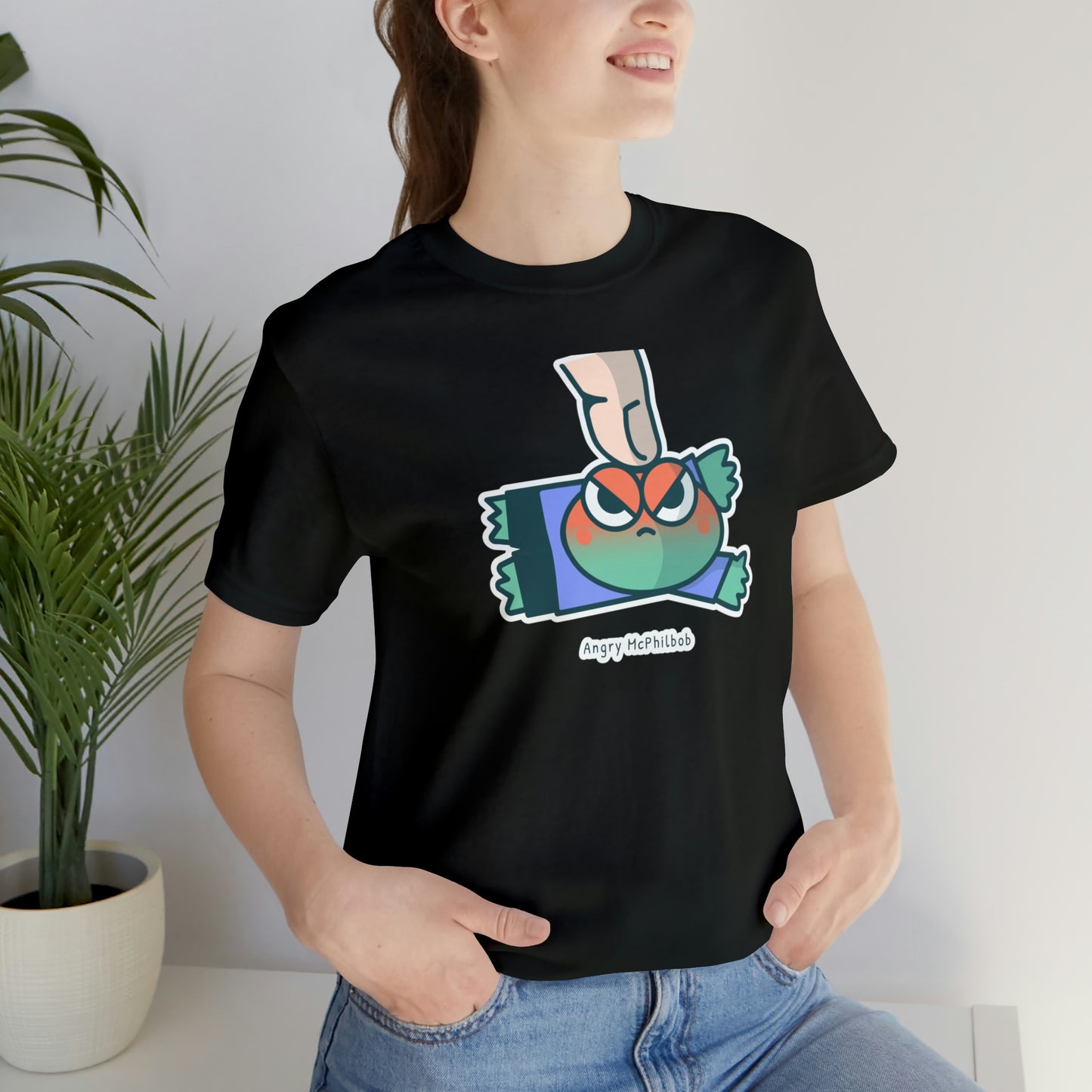 Angry McPhilbob Unisex Jersey Short Sleeve Tee