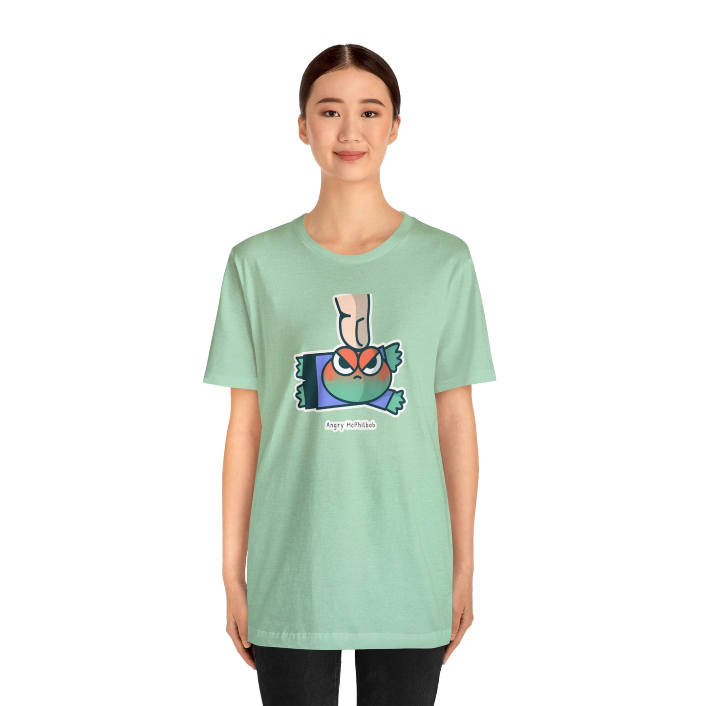 Angry McPhilbob Unisex Jersey Short Sleeve Tee