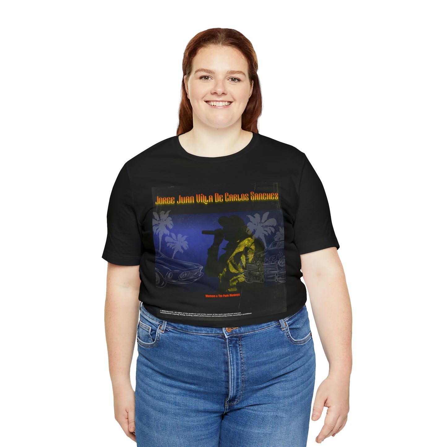 Jorge Juan Villa De Carlos Sanchez Unisex Jersey Short Sleeve Tee