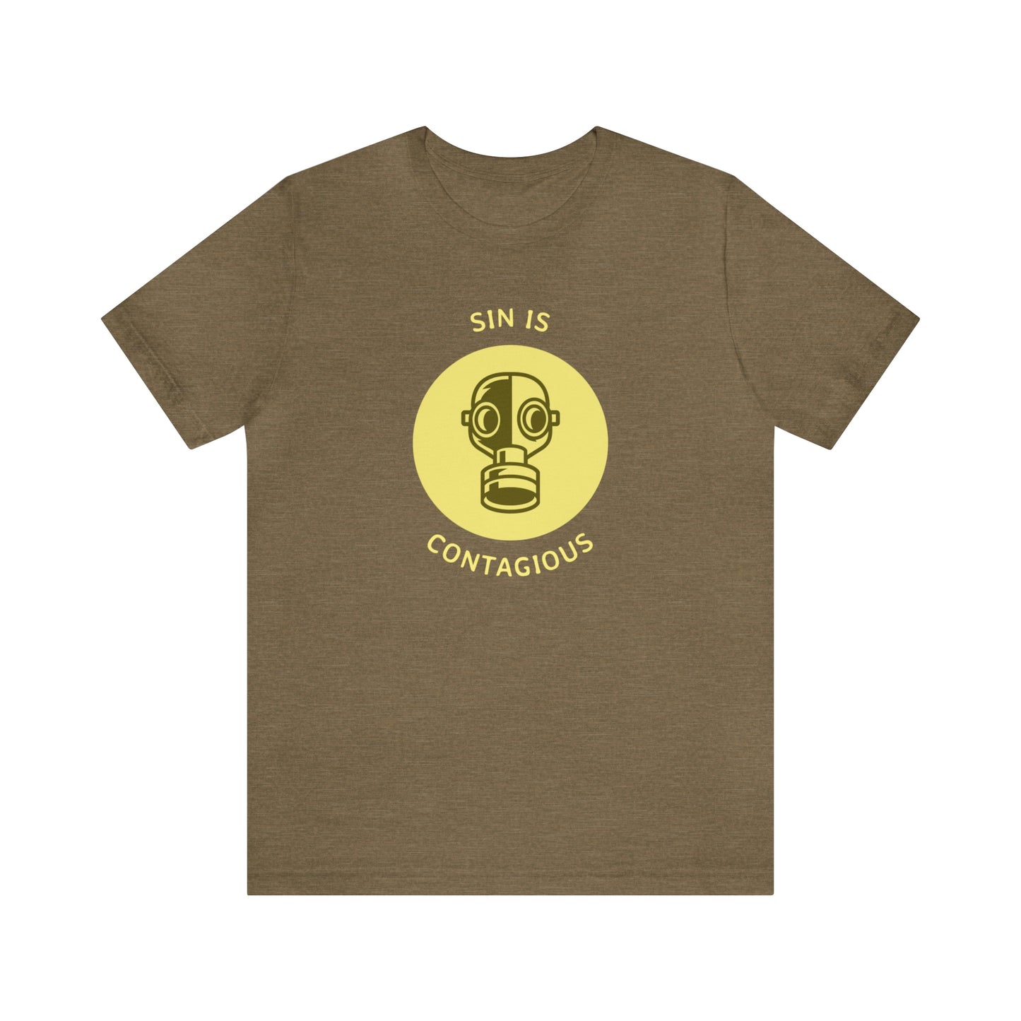 Sin is Contagious Unisex Jersey Short Sleeve Tee
