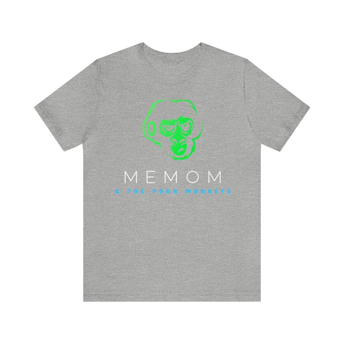 Memom and the Punk Monkeys Logo Unisex Jersey Short Sleeve Tee