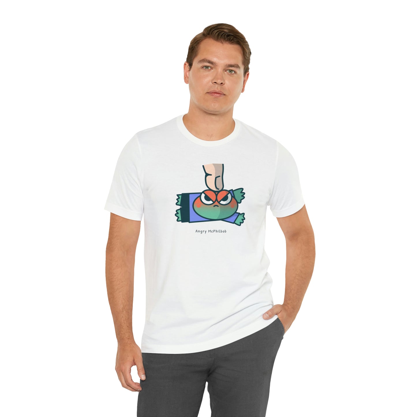 Angry McPhilbob Unisex Jersey Short Sleeve Tee